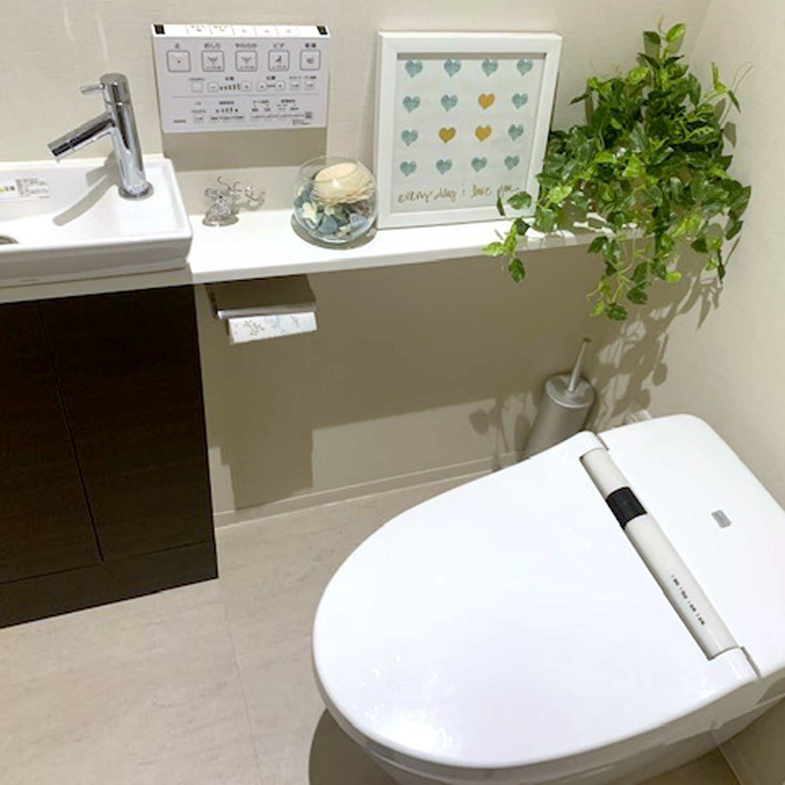 トイレのグリーン