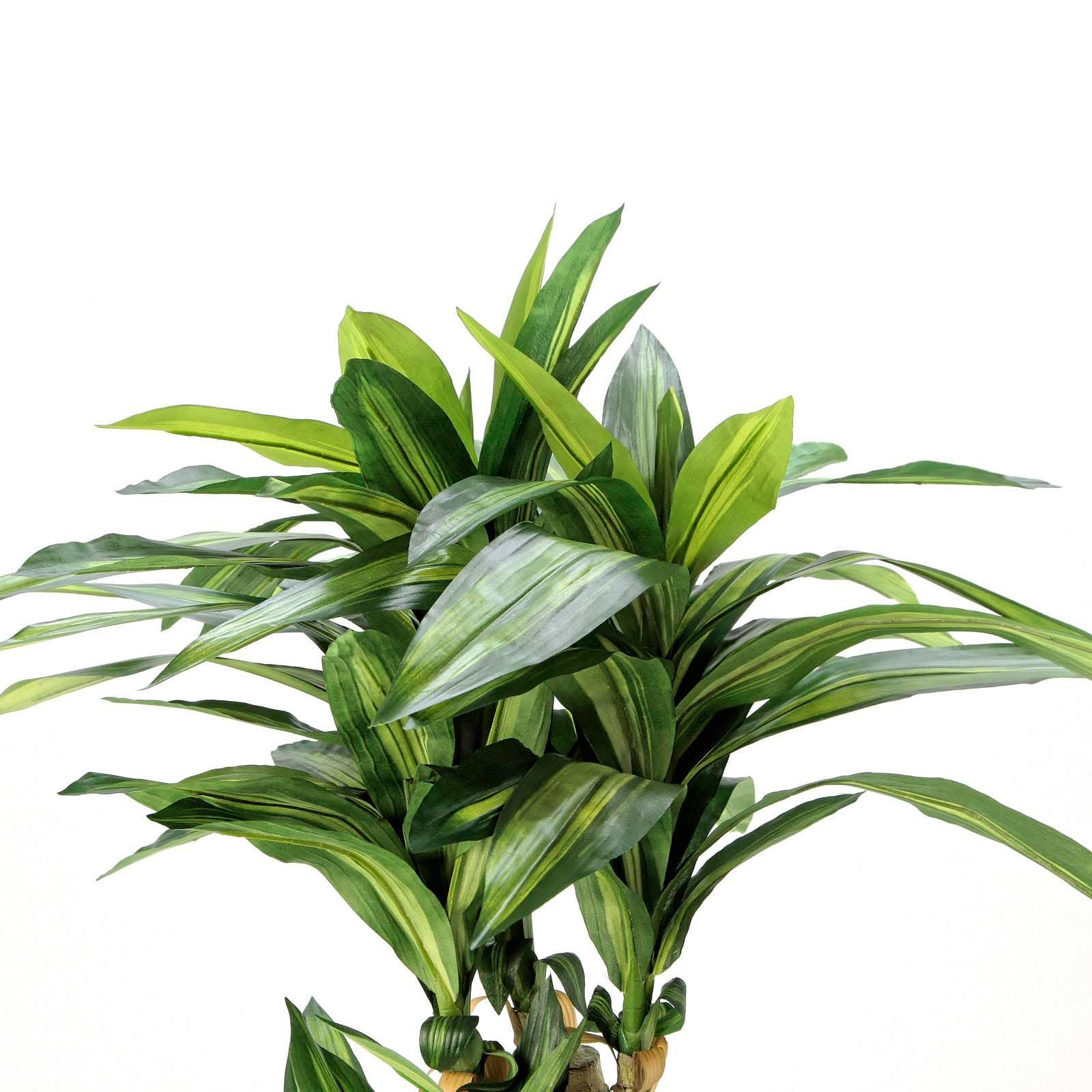 光触媒　人工観葉植物　フェイクグリーン　ドラセナ　幸福の木1.1 No8123 プレミアム光触媒フェイクグリーン 「爽やかな葉色 × 安定感