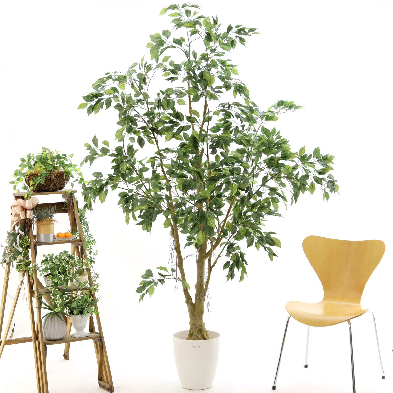 光触媒 フェイクグリーン 幅100cm以上 室内用 大型 観葉植物 造花 おしゃれ インテリアグリーン