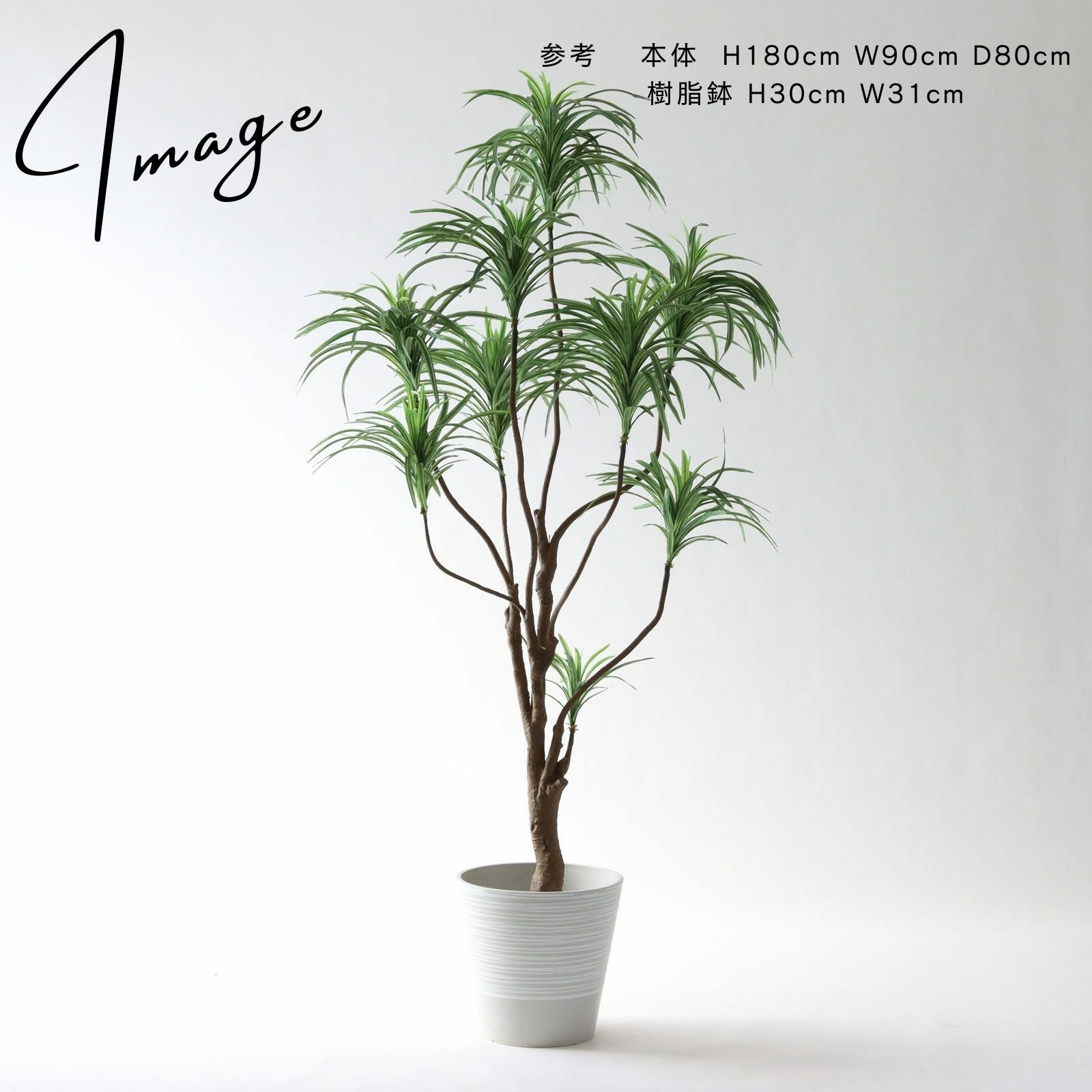 No8182 プレミアム光触媒フェイクグリーン「枝を自由に曲げて × 空間に