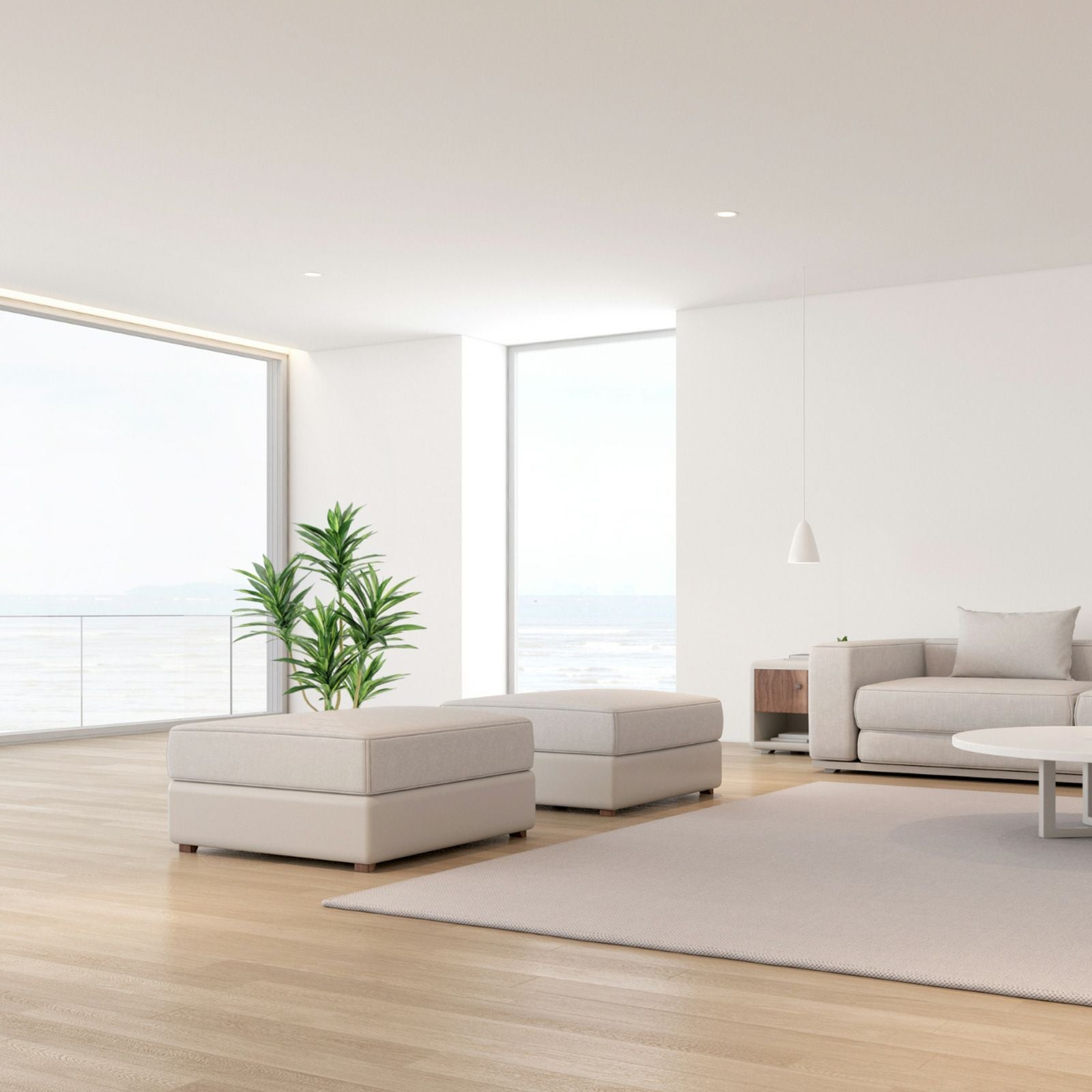 No8425 海の見えるリビングのグリーンイメージ