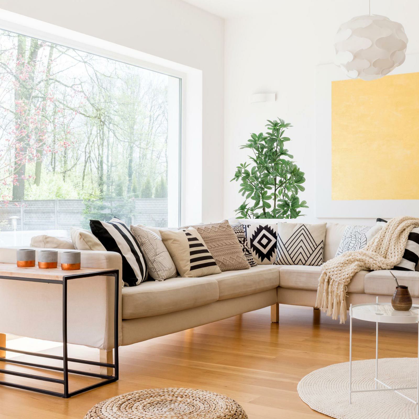 No8433 北欧インテリアのリビングイメージ