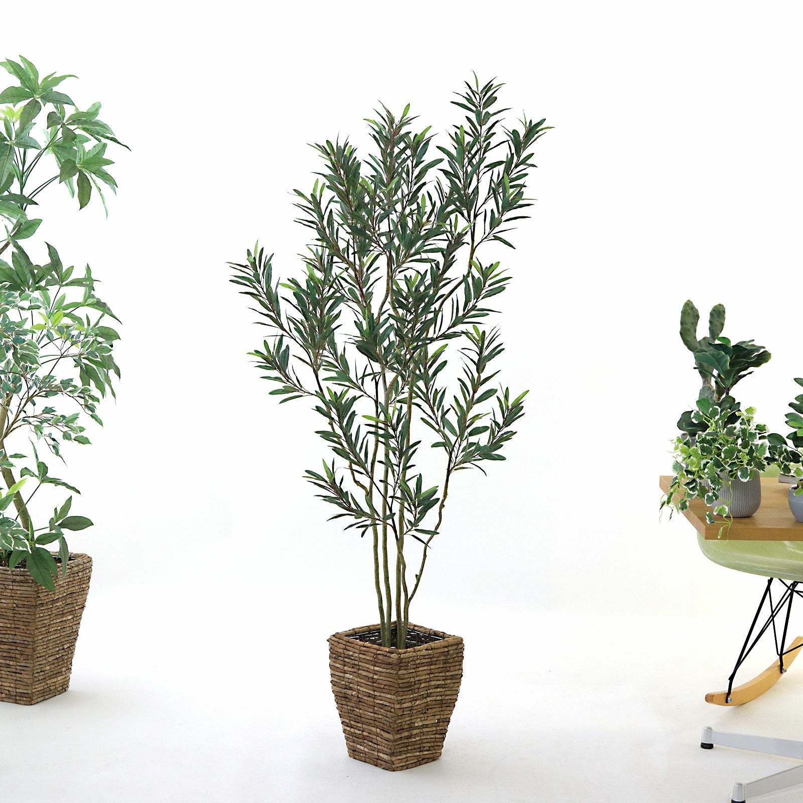 フェイクグリーン オリーブの木 光触媒 観葉植物 インテリア 造花