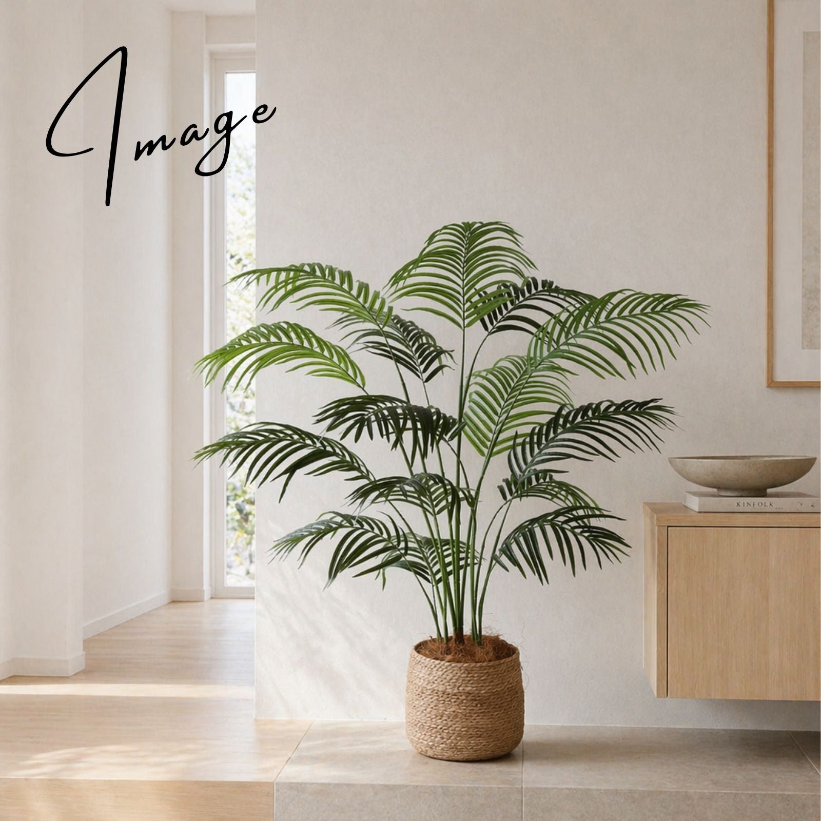 玄関に置かれたグリーン